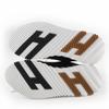 Great HERMES High cut sneakers hip hop H logo lace-up leather black Women 37 Used