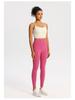 Nude Feel Women's Sports Bra with Pads - Summer Workout Camisole Vest with Beautiful Back Design