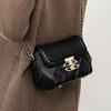 Genuine Leather Women's Bag Versatile Classic Chain Bag New Single Shoulder Crossbody Bag