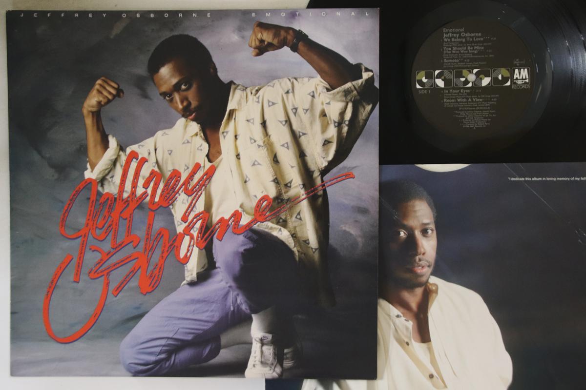 

LP Record JEFFREY OSBORNE - Emotional SP5103 A&M Records 1986 US Soul/Funk Used