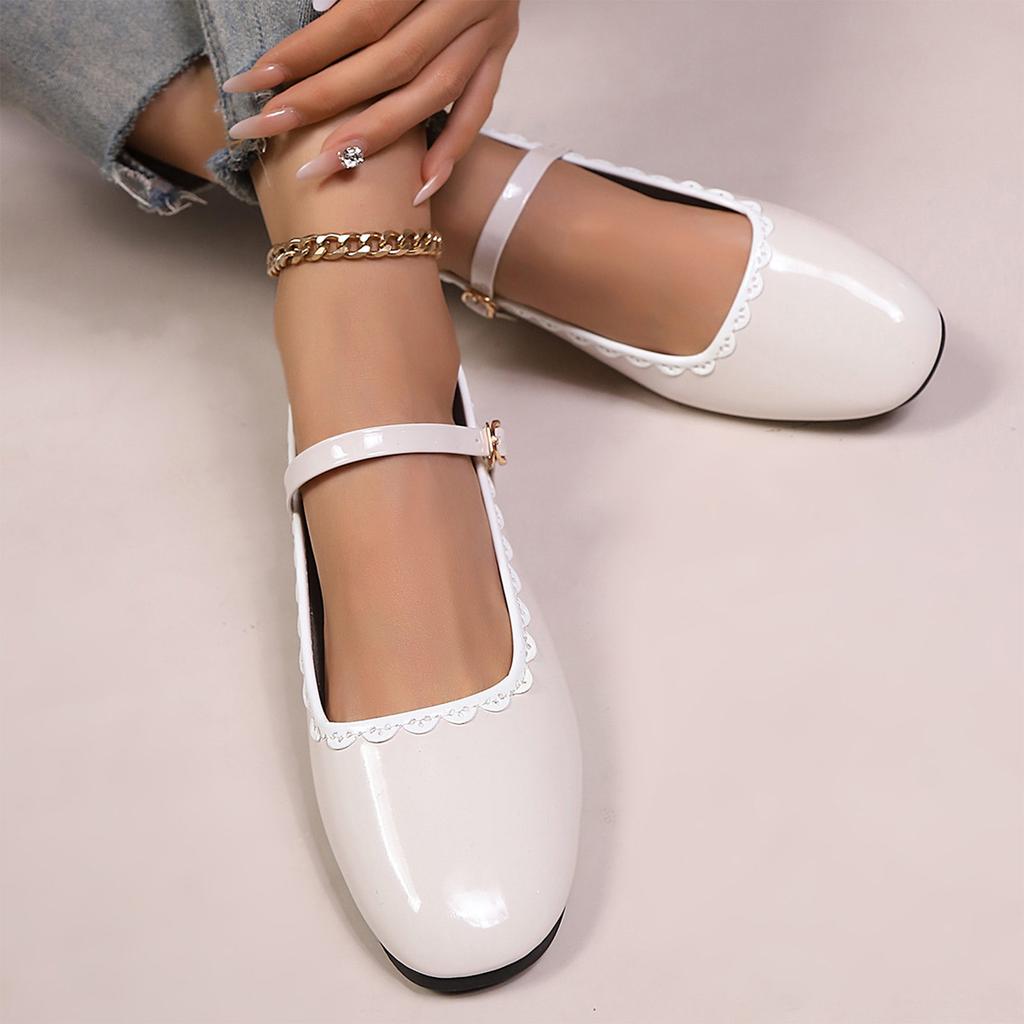 Mary Flat Shoes for Women Comfortable Soft Sole - with Breathable Design & Versatile for Casual Fashion and Everyday Comfort