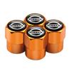 APU1  4PCS Metal Car Badges Wheel Tire Valve Caps Covers Car Accessories For Nissan Nismo X-Trail 1 2 T32 Almera Qashqai Skyline Note