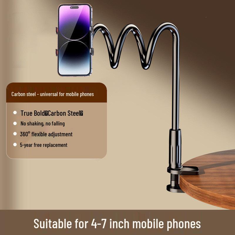 Adjustable Bedside and Desktop Phone & Tablet Holder for Comfortable Viewing 80cm Phone Stable