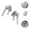 Motorcycle Foot Pegs Rear Passenger Footrest Replaces Lightweight Spare Parts Easy to Install Sturdy
