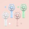 Portable Handheld Fan Small Cooling Fan USB Rechargeable Eyelash Eyelash Mute Cooler Handheld Fan Mini USB Rechargeable Desk