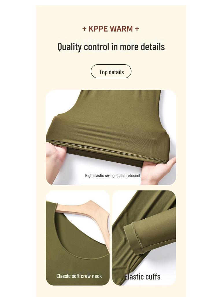 Hyaluronic Acid Thermal Shirt: Ultra-Thin, Invisible Heating, High-Elastic Skin Care Undershirt for Autumn