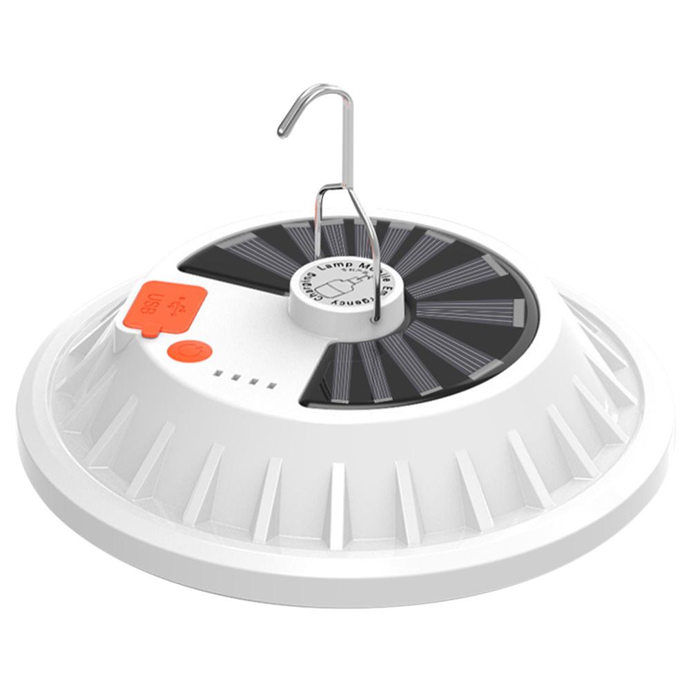 30W/60W/120W Fan Tent Light Remote Control Battery/Solar Searchlight USB Rechargeable LED Waterproof 3/5 Modes for Outdoor Home