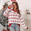 Women's Christmas Sweater 2026: Autumn/Winter Knitwear, Long Sleeve, Round Neck Top.