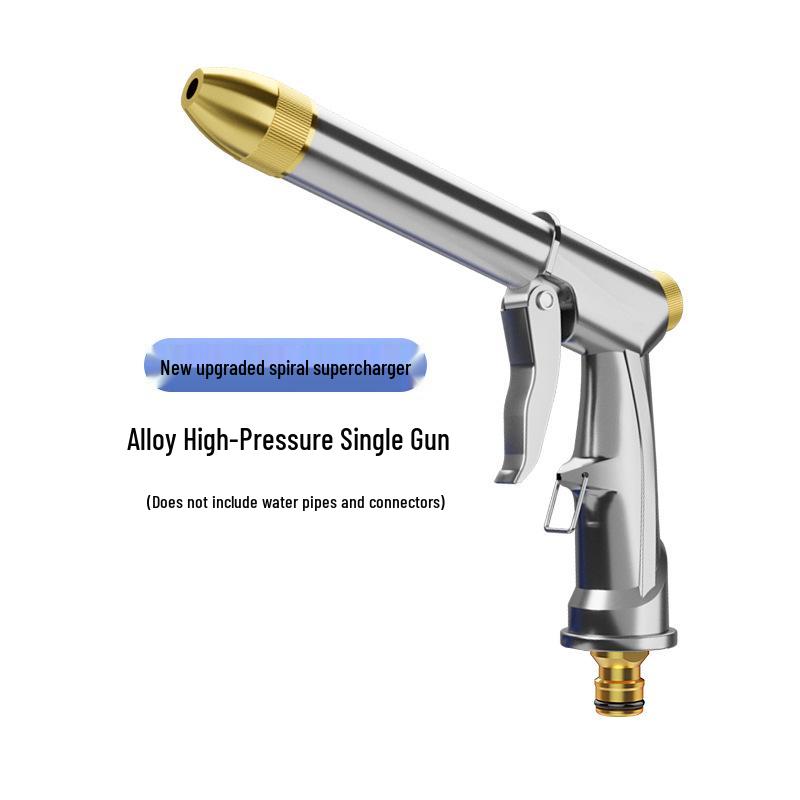 Telescopic High Pressure Car Wash Water Gun with Explosion-Proof Garden Hose