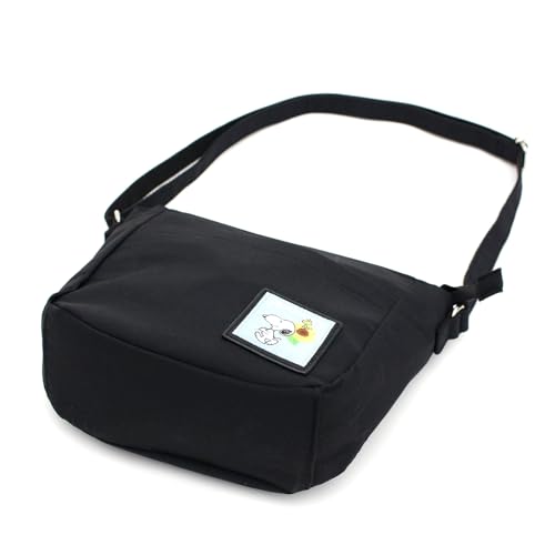Hapitas Snoopy Mini Shoulder Bag 6080 PN146 Black Sunflower