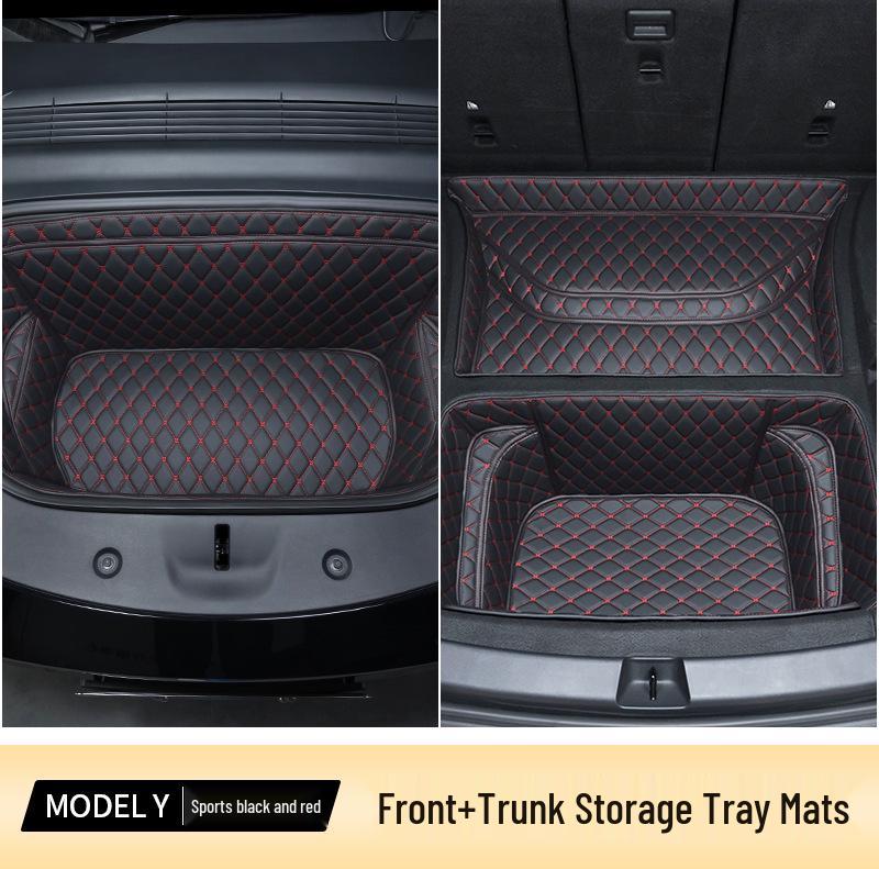 Tesla Model 3/Y Full Coverage Trunk and Frunk Mat