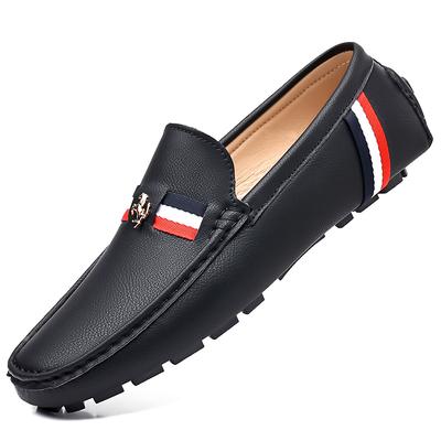 Loafers Men New Design PU Leather Loafers for Man Casual Slip On Moccasins Men Comfy Brown Moccasin Driving Loafers for Men