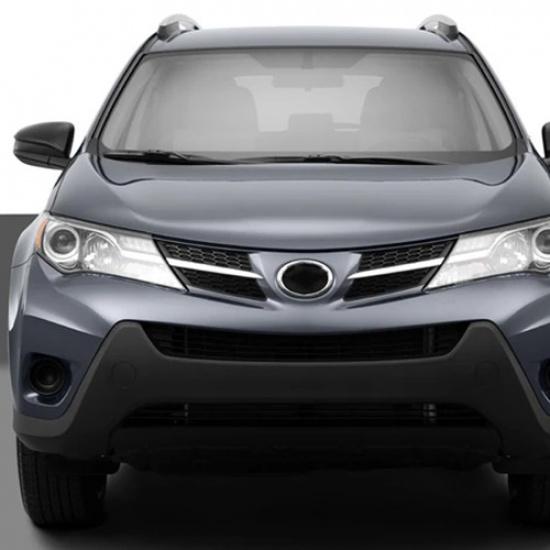 2X Front Black Side Wiper Cowl Extension Cover For Trim 2013- RAV4 Toyota