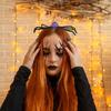 Long Leg Halloween Black Spider Hairpin Headwear Halloween Headdress Hair  Party Supply