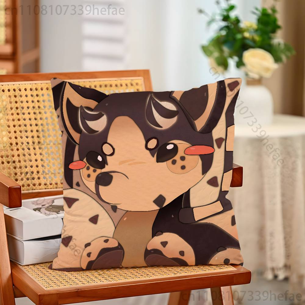 AAdopt Me Game Pillow Cases for Bedroom Living Room Sofa Home Decor Polyester Cushion Cover with Zipper