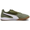 Puma King Comfortable Lightweight TT (Rubber Studs) Artificial Turf Soccer Shoes Unisex Soccer Shoes Olive-Green 107349-03