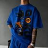 Anime Dragon Ball Wukong Printed Tshirt Mens and Womens Short Sleeve 2026 Summer New Fashion Pattern Tshirt Casual Top