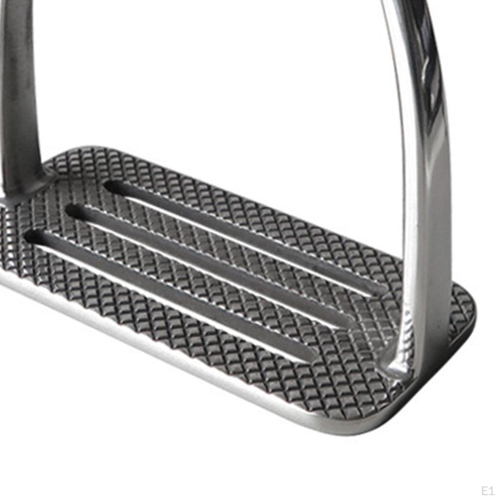 2 Pieces Horse Stirrups Accessories Comfortable Professional Fillis Saddle for