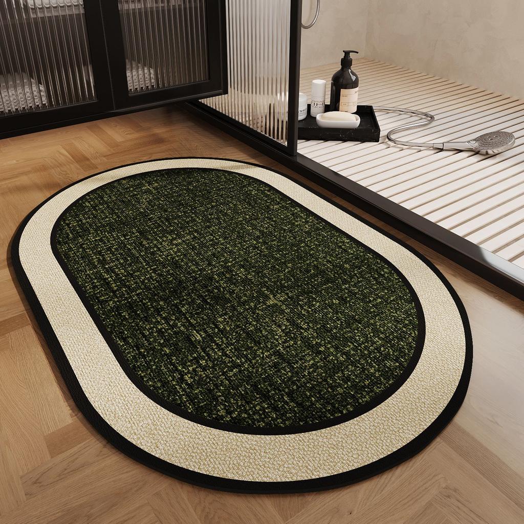 Badezimmermatten Haushalts Anti-Rutsch-Fußmatten Badezimmermatten Sind Schmutzabweisend und Leicht zu Pflegen