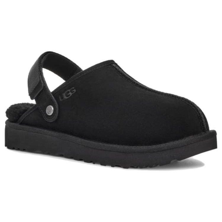 UGG Versatile Comfortable Open-Toe Slippers Women slippers Black 1153516-BLK