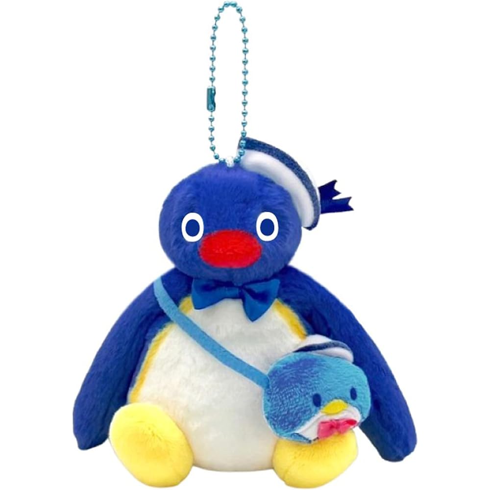 Nakajima Corporation Tuxedo Sam x Pingu Plush Toy 209955-25 Soft Stuffed Animal for Kids