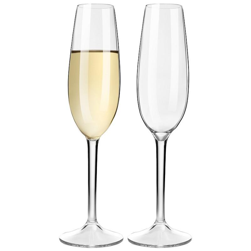 

MICHLEY Unbreakable Champagne Flutes Floating Glasses Set Tritan Plastic Sparkling Wine Glass For Pool Wedding Party Barware