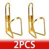 2pcs Bicycle Kettle Rack Aluminum Alloy Water Bottle Holder Suitable For Mountain Road Bikes Bicycle Front Pipe Cup Holder