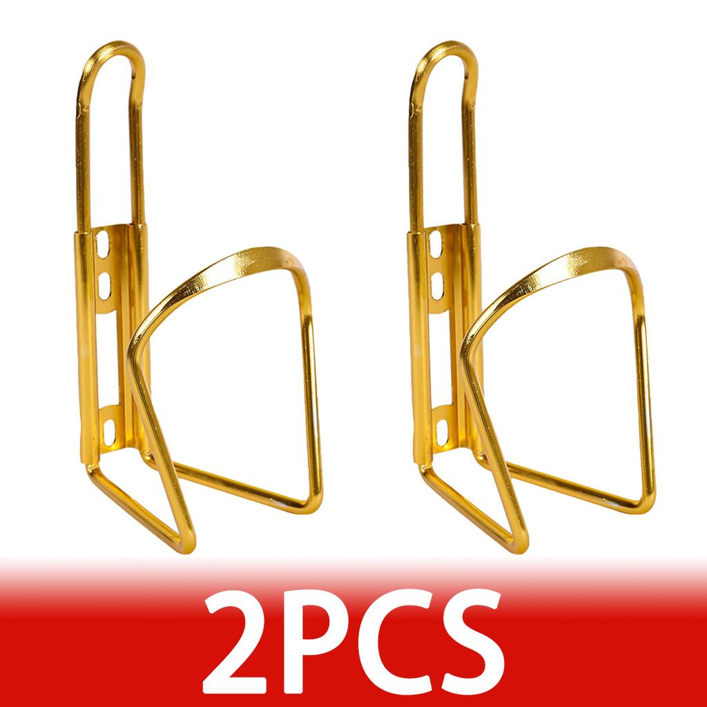 2pcs Bicycle Kettle Rack Aluminum Alloy Water Bottle Holder Suitable For Mountain Road Bikes Bicycle Front Pipe Cup Holder