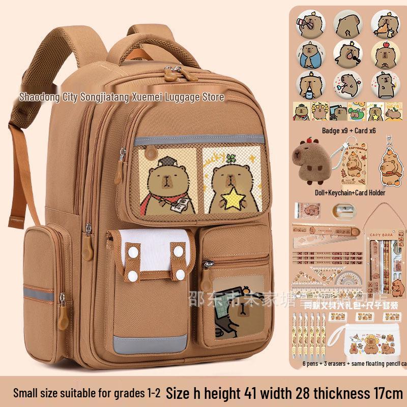 Batoh z lehké oxfordské tkaniny pro děti 6. třídy - Velká kapacita