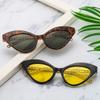 New Fashion Sunglasses Personalized Metal Chain Legs Sun Glasses Camping Trendy Retro Ideal Gift Triangle Frame Sunnies