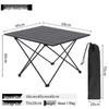 Portable Outdoor Aluminum Folding Roll-Up Table