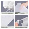 10Pcs Shoes Storage Bag Closet Organizer Non-Woven Travel Portable Bag Waterproof Pocket Clothing Classified Hanging Bags