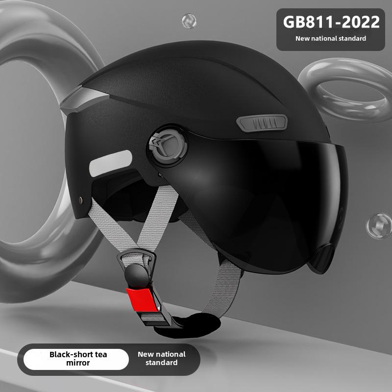 Universal Electric Vehicle Helmets for Men and Women - All-Season Safety for B-Type Battery Vehicles