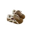 Retro Velvet Big Head German Training Shoes Winter New Warm Cotton Shoes Board Shoes Ins Tide