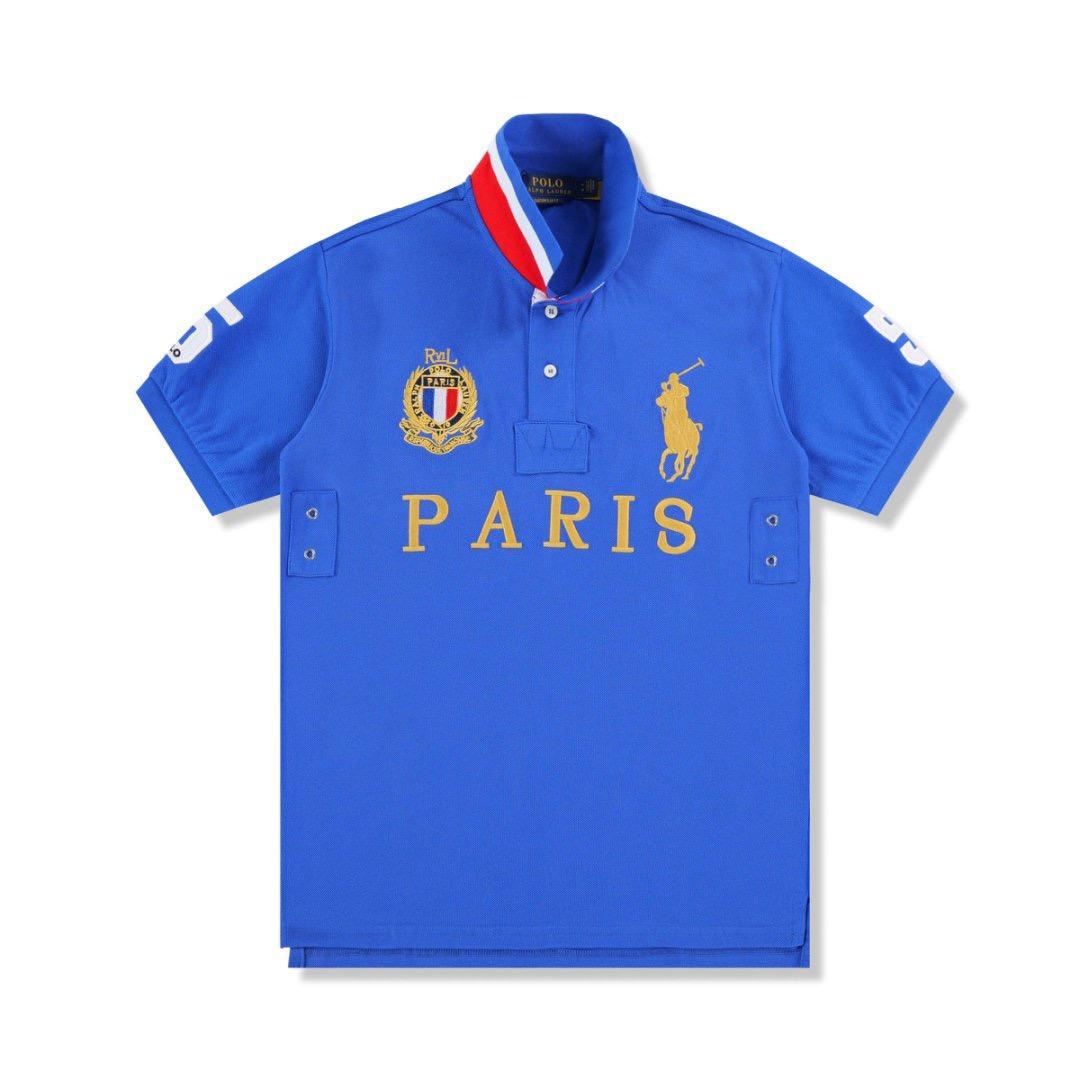 Polo da Uomo BeatStreet in Misto Cotone con Fantasia Geometrica di Lettere, Traspirante, Stile Classico, Casual, Maglietta alla Moda a Maniche Corte XXL