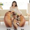 3D Shar Pei & Golden Retriever Plush Dog Pillow - Removable, Washable Office Cushion