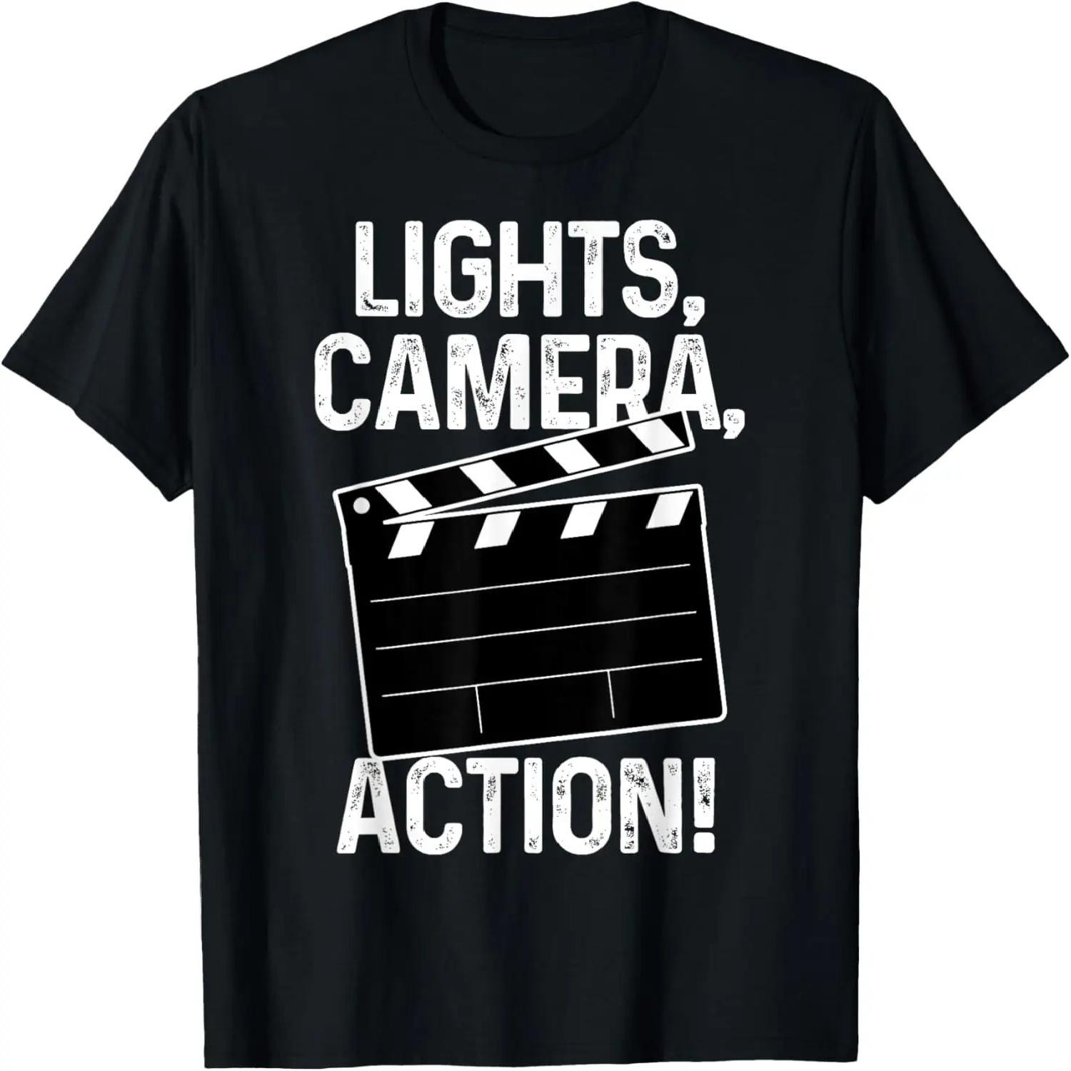 Funny Shoot Photography Camera Design for Photographers T-Shirt S