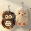 Adorable Owl Kitchen Dual-Use Hanging Quick-Dry Square Towel