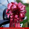 Large Red Wedding Car Pull Bow Decoration with Ribbon