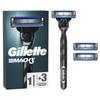 Gillette Mach3 Razor - 1 Handle, 3 Blade Refills