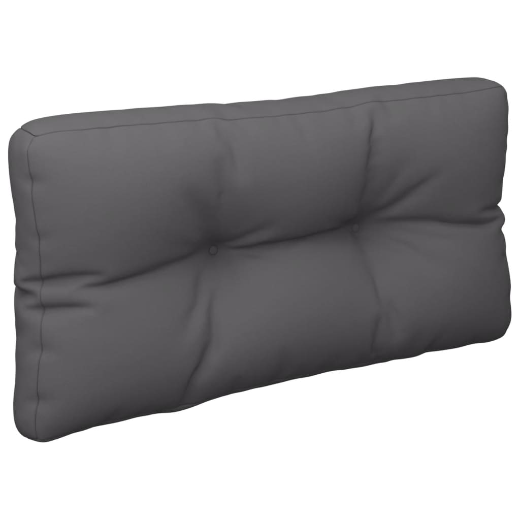 Vidaxl Pallet Sofa Cushions, 2 Pcs, Anthracite, Fabric