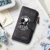 Stylish Space Astronaut Pattern Long Wallet Casual Portable Multi Card Holder Purse