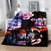 1pc Blanket Five Nights at Freddy's2 Print Design, Lightweight Blanket for Sofa, Bed- Soft &Warm, Gift for All Seasons like Christmas, Halloween