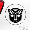 Car Stickers Transformers Autobots Decepticons Reflective Decoration For Fuel Tank Cap Bumper Trunk Motorcycles Laptop Phone D40