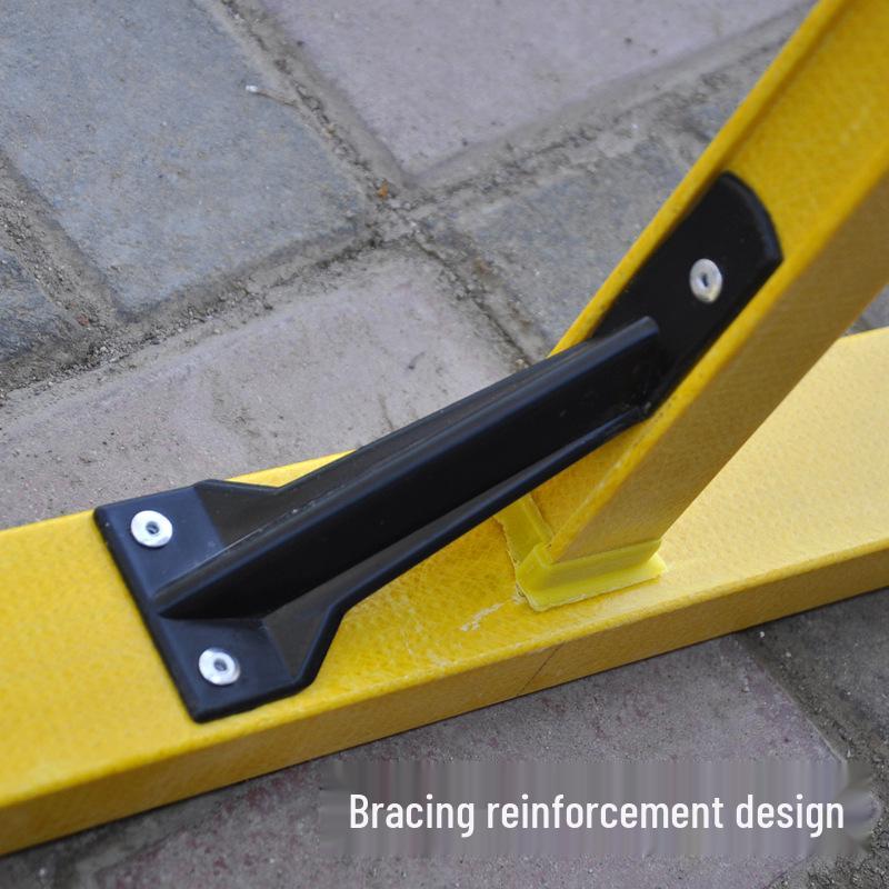 Insulated Fiberglass A-frame Telescopic Ladder for Electricians and Engineers