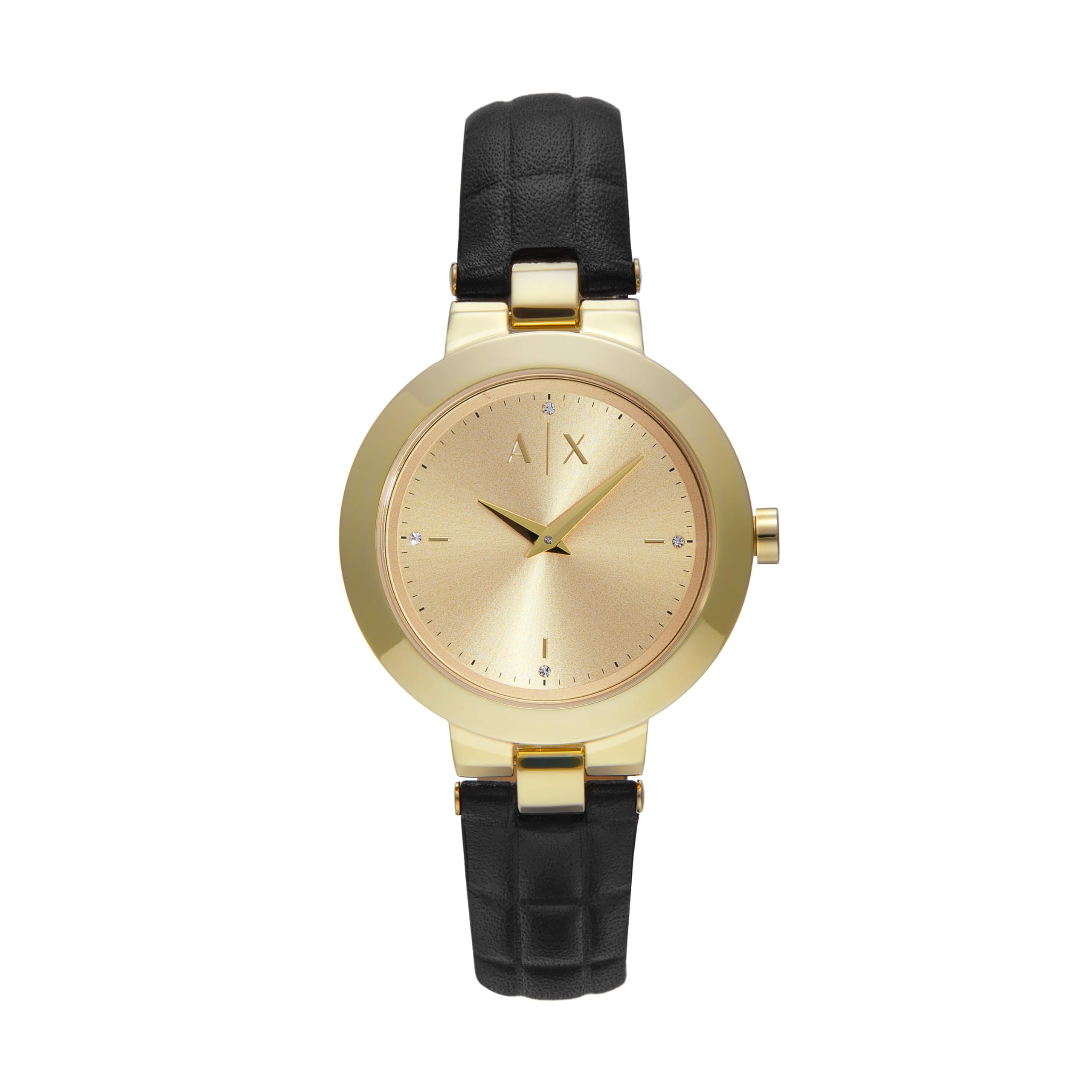 

Armani Watch NA AX5174 Black [AX Exchange] Women s