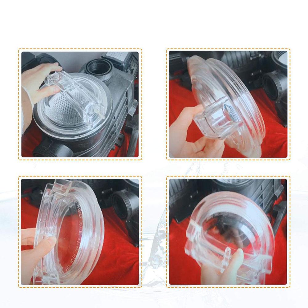 Tampa Roscada de Substituição para Bomba de Piscina e O-Ring para Série Super II SP3000 SP3000x