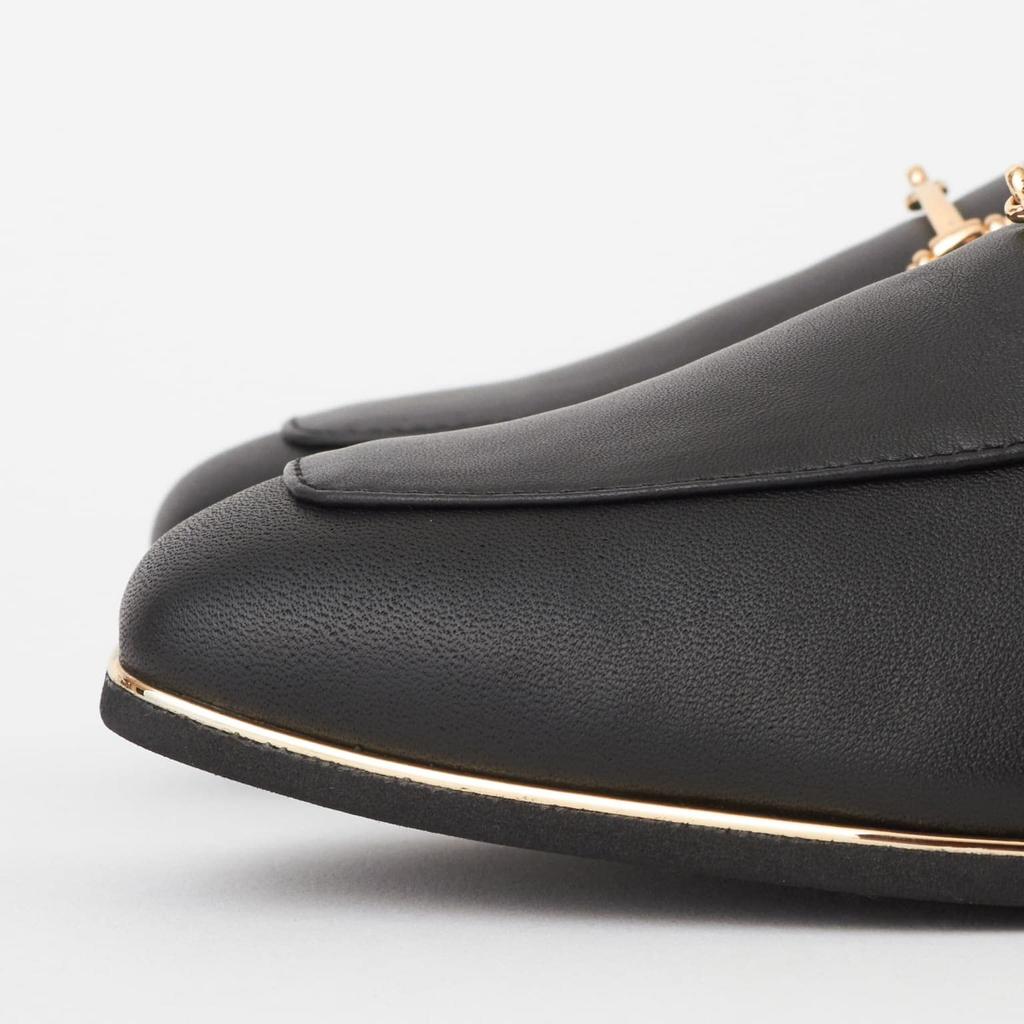 Diana WELLFIT Low Heel Flat Made in Size 180103100011 Shoes, Japan, Black, 23.5cm,