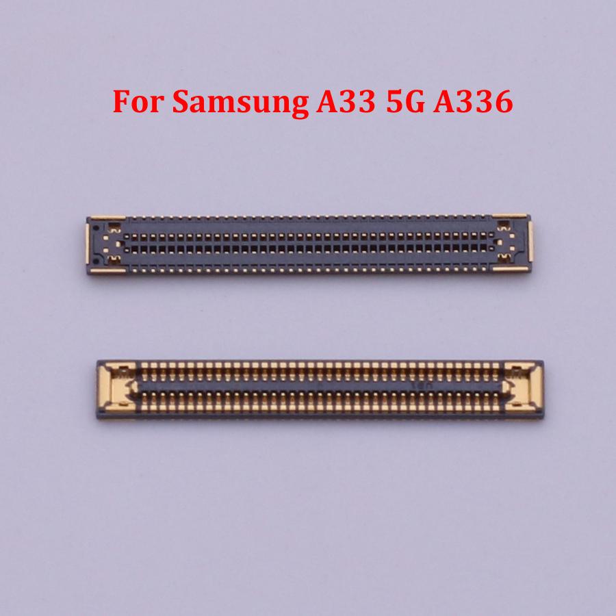 10PCS 78Pin 40Pin For Samsung A32 A22 A12 A72 A02 A03 A33 A53 A23 A13 A73 A52 Plug USB Charging Port On Board FPC Connector