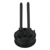 Round Black Toilet Flush Button for Efficient Water Usage in Bathrooms